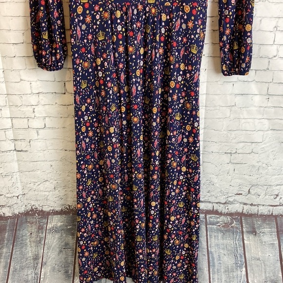 Boden Sasha Ditsy Long Sleeve Dress British Crowns UK Queen US 6L UK 10L London - Picture 10 of 14